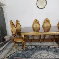 میز غذا خوری شش نفره