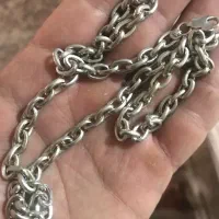 زنجیر گردنبند نقره طرح دیپلمات