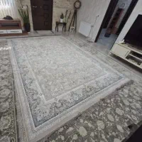 فرش ۹متری ۱۲۰۰ شانه گل برجسته قیطران ۲عددی|فرش|آستانه سرا, |دیوار