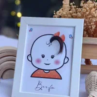 تابلو موی کودک ۱۰۰ تومن|اسباب و اثاث بچه|قزوین, |دیوار