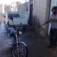 کارواش خانگی سالم ومرتب ،بدون تعمیر دسته وشلنگ|لوازم نظافت|کاشمر, |دیوار