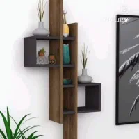 شلف اکسسوری قفسه دکوراسیون|کتابخانه، شلف، قفسههای دیواری|ارومیه, |دیوار