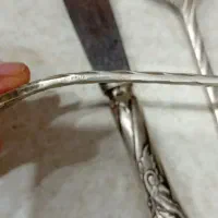 سرویس قاشق چنگال قدیمی|کلکسیون اشیاء عتیقه|قرچک, شهرک گلها|دیوار