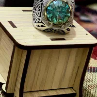 انگشتر  الماس روس (موزانایت)