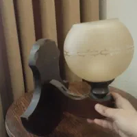 دیوار کوب چوبی