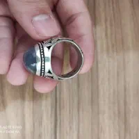 انگشتر عقیق کبود یمنی قدیمی|جواهرات|بجنورد, |دیوار