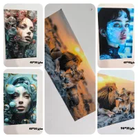 عکس چاپ شده با مخمل / ارزان