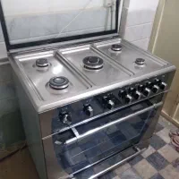فرگاز تمام استیل درحدنو وتمیز.|اجاق گاز و لوازم برقی پخت‌وپز|قم, شهرک فاطمیه|دیوار