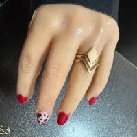 فروش انگشتر طلا کاری زیبا و بروز