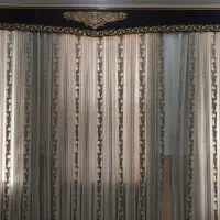 پرده پارچه کتان