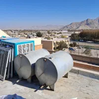 بالابر ساختمانی و2عدد تانک آب 500لیتری