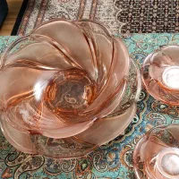کاسه بشقاب کریستال چک قدیمی|کلکسیون اشیاء عتیقه|تهران, ایوانک|دیوار