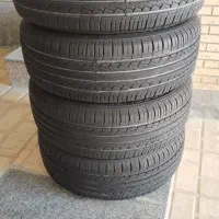 چهار حلقه لاستیک چینی در حد نو با رینگ|قطعات یدکی و لوازم جانبی|زرین دشت (فارس), |دیوار