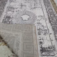 فرش آشپز خانه  سفید و توسی