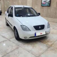 تیبا دنده اتوماتیک مدل 1394 سفید کم کار فول