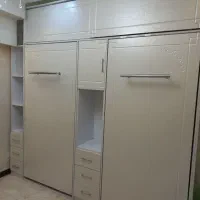 تخت کم جا تخت تاشو ممبران خارجی کمددیواری|تخت و سرویس خواب|تهران, بریانک|دیوار