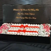 پول آرایی باکس نوزاد تولدباکس گل باکس پول دسته گل|گل مصنوعی|زنجان, |دیوار