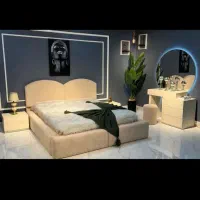 تخت خواب گلی