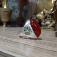 انگشتر نقره مردانه دستساز (کلکسیونی)