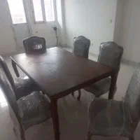 میز ناهارخوری ۶ نفره کلاسیک|میز و صندلی غذاخوری|اردبیل, |دیوار