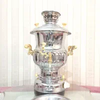 سماور گازی ۶ لیتر نو برنز اصل برادران حبیبی قدیمی