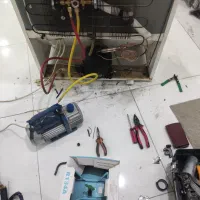 تعمیرات کولرو یخچال گازکیری یخچال لباس شویی دوقلو
