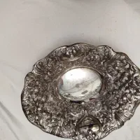 ظرف میوه خوری چینی گل برجسته