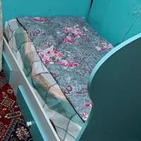 تخت یک نفره همراه تشک