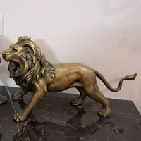 مجسمه برنزی شیر|مجسمه، تندیس، ماکت|مرند, |دیوار