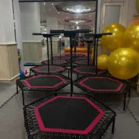 فروش ترامپولینگ باشگاهی و تعدادی میت و کیسه بوکس