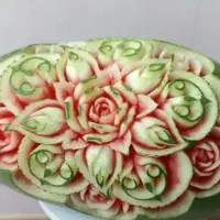 میوه آرایی.طراحی هندوانه.طراحی کدوطراحی انواع میوه