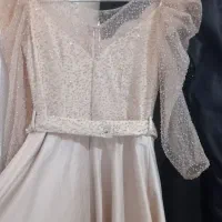 پیراهن مجلسی دو دامنه در حد نو|لباس|خرمآباد, |دیوار