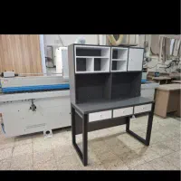 میز تحریر کامپیوتر اداری جکدار گردان