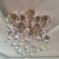 لوستر ۵ شاخه( ۱۰ شعله)