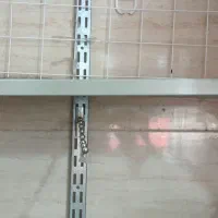 قفسه یک طبقه اهنی محکم در حد نو