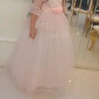 لباس عروس صورتی زیبا