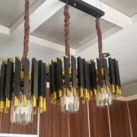 لوستر مدل سانتی کریستال خارجی|لوستر و چراغ آویز|تهران, شهرک غرب|دیوار