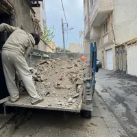حمل نخاله و مصالح ساختمانی