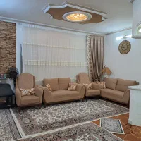 مبل ۷ نفره بسیار تمیز و سالم و نو بهمراه آباژور|مبلمان خانگی و میز عسلی|سبزوار, ولیعصر (نجار آباد)|دیوار