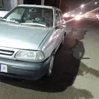 پراید مدل 88 نقره ای