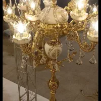 تولید و فروش انواع لوستر جهت مساجد تالارها ومنازل|لوستر و چراغ آویز|مشهد, گرجی علیا|دیوار