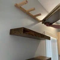 شلف دیواری|کتابخانه، شلف، قفسههای دیواری|شهریار, شهرک امیریه|دیوار