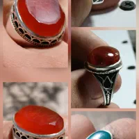 ۴ عدد انگشتر نقره گرمی ۳۳۵