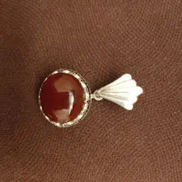 عقیق اصل یمنی سرخ سرخ ابدار