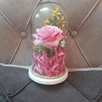 گل مصنوعی شیشه ای