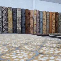 موکت پرتی و ته انباری/با کمترین قیمت/8007 سورمه ای|موکت|شیراز, لاله|دیوار