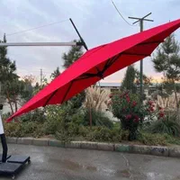 سایبان شیک پارچه برزنتی چتر ویلایی کافی شاپ