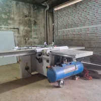 دستگاه برش ورق ام دی اف +پمپ ومکنده|ماشینآلات صنعتی|اسالم, |دیوار