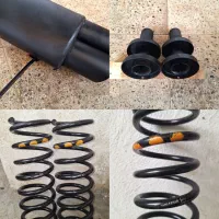 منبع اگزوز ۷۱۵ دولول و فنر لول عقب تیبا ساینا