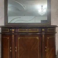 کنسول چوبی با آیینه